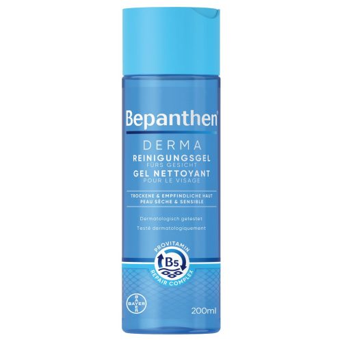 Bepanthen, Bepanthen Derma Reinigungsgel fürs Gesicht Gesicht (200 ml)