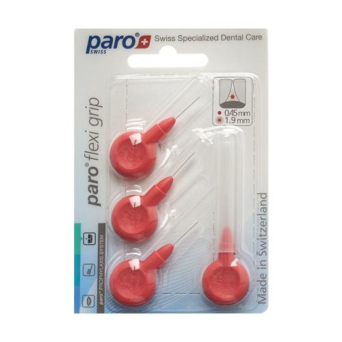 Paro, Paro Flexi Grip xxx-fein, rot, 1.9mm, zylindrisch (4 Stk)