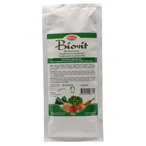 morga, morga Biovit Streuwürze Bio Beutel (80g)