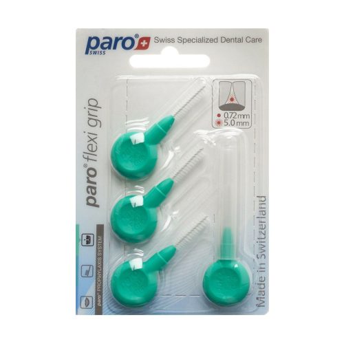 Paro, Paro Flexi Grip medium grün 5mm zylindrisch (4 Stk)