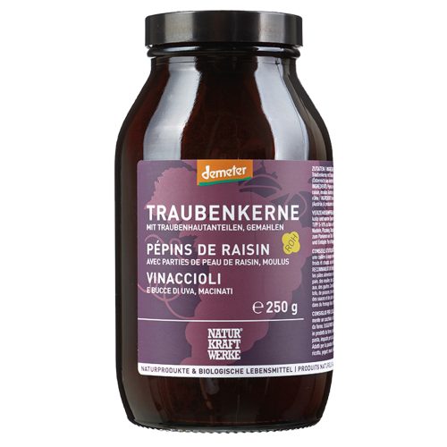 Naturkraftwerke, NATURKRAFTWERKE Traubenkerne gemahlen Demeter (250g)