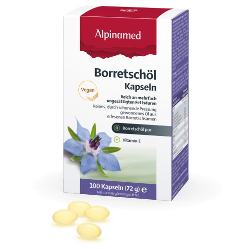ALPINAMED, ALPINAMED Borretsch&ouml;l Kaps 100 Stk
