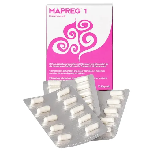 MAPREG, MAPREG 1 Kinderwunsch Kapseln (30 Stk)