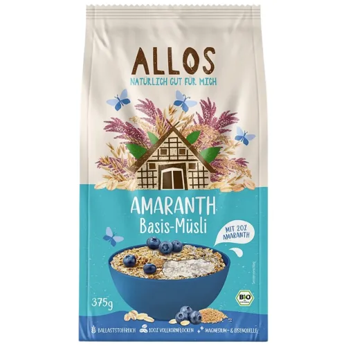 Allos, Allos Amaranth Müsli Basis Classic (375 g)