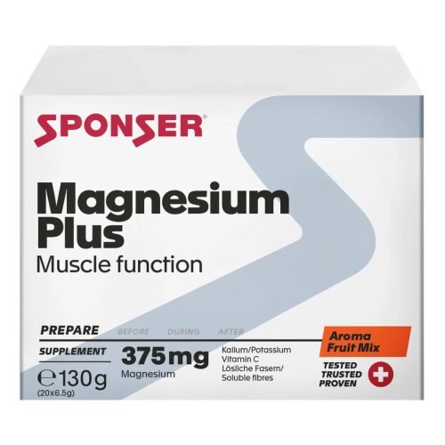 SPONSER, SPONSER Magnesium Plus Fruit Mix (20x6.5g)