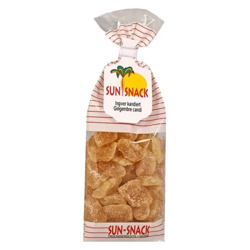 SUN SNACK, SUN SNACK Ingwer kandiert (250g)