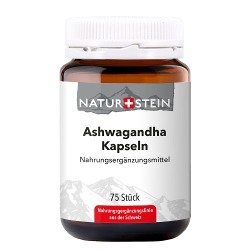 Drogovita MED GmbH, NATURSTEIN Ashwagandha Kapseln 75 Stück