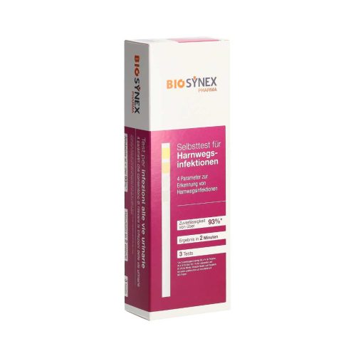 Biosynex, BIOSYNEX Selbsttest Harnwegsinfektionen (3 Stk)