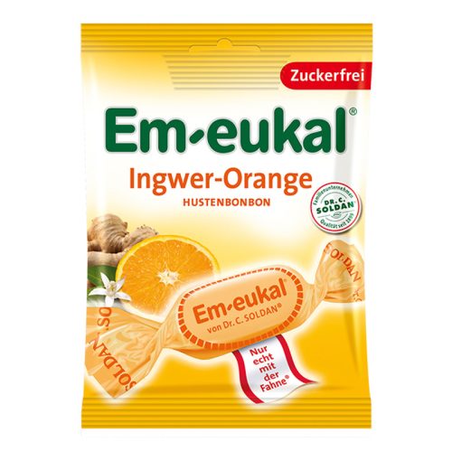 Soldan, Emeukal Ginger Orange Zuckerfrei (50g)
