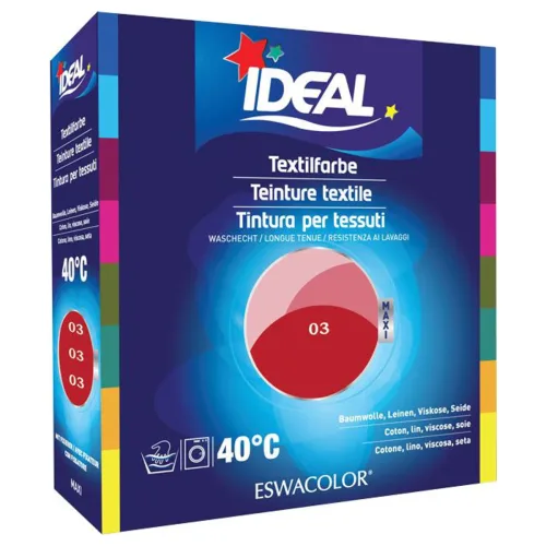 IDEAL, IDEAL MAXI Baumwolle Color No03 zinnober (1 Stk)