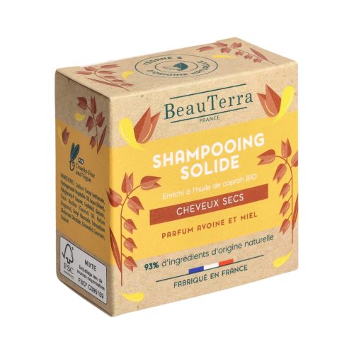 BeauTerra, BeauTerra Shampoo Solide trockenes & beschädigtes Haar (75g)
