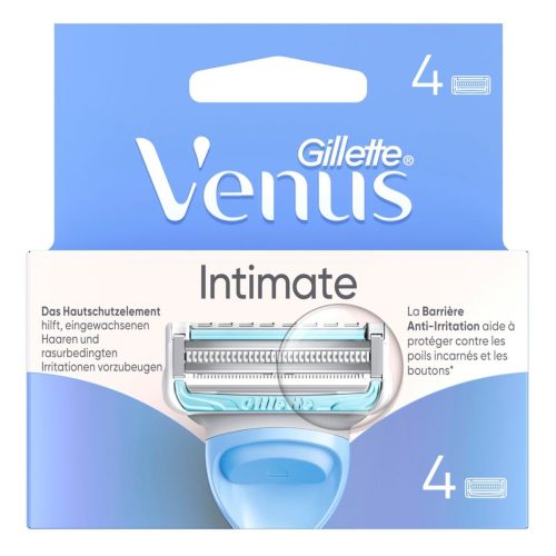 Gillette Venus, Gillette Venus - Intimbereich Systemklingen 4er, 4 Stück