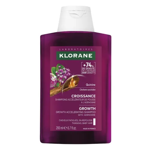 KLORANE, KLORANE - Haarwuchs-Shampoo mit Adenosin, 200 ml