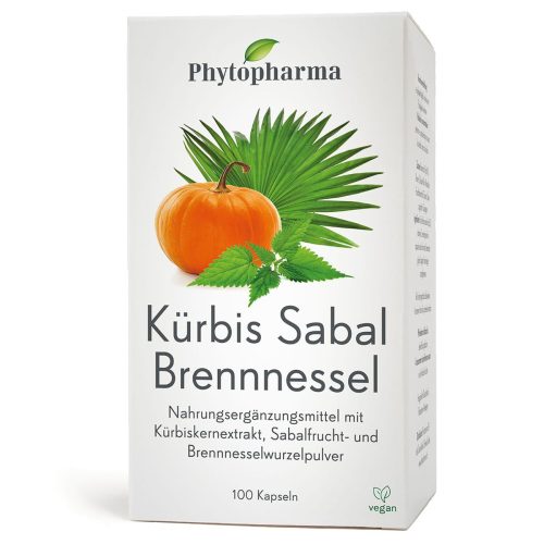Phytopharma, Phytopharma Kürbis Sabal Brennnessel Kapseln (100 Stk)