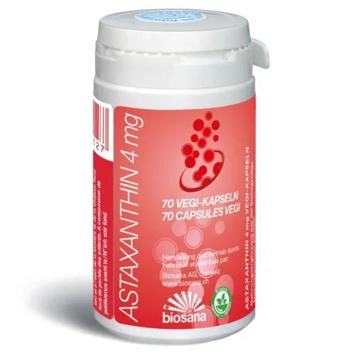 Biosana, Biosana Astaxanthin Kapseln 4 mg (70 Stk)