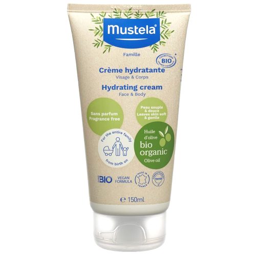 Verfora AG, MUSTELA BIO Feuchtigkeitscreme (neu) Tb 150 ml