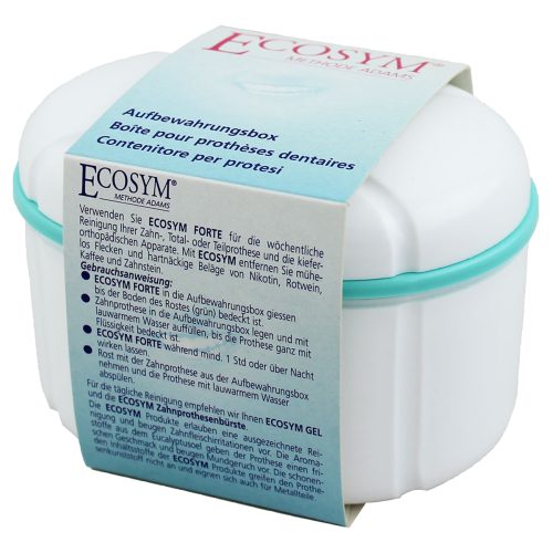 Ecosym, ECOSYM Aufbewahrungsbox für Zahnprothese (1 Stk)