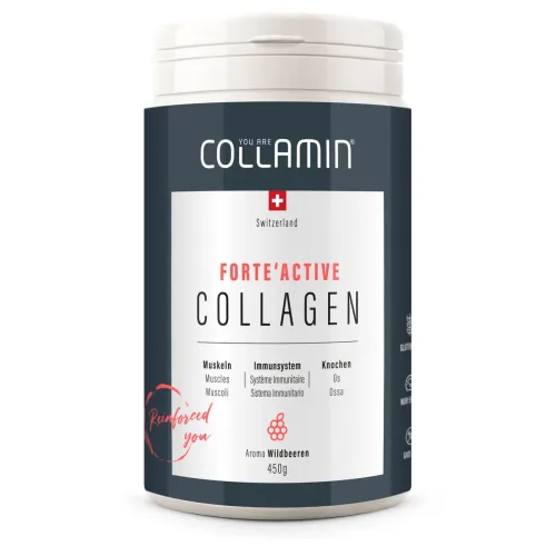 COLLAMIN, COLLAMIN Forte'Active Collagen Waldbeeren (450g)