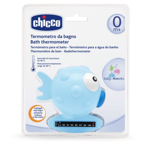 Chicco, Chicco Badethermometer Globe Fish, hellblau, 0m+ (1 Stk)