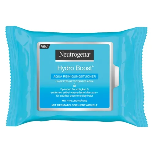 Neutrogena, Neutrogena Reinigungstücher Hydro Boost 25 Stück