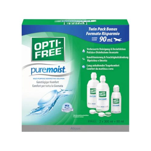 OptiFree, Opti-free Puremoist 2x300ml + 90ml  | Pflegemittel