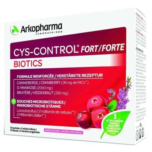 Arkopharma, CYS-CONTROL Forte Biotics Beutel (15 Stk)