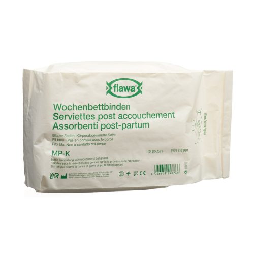 FLAWA, FLAWA Wochenbettbinden Kurz, Keimreduziert (10 Stk)