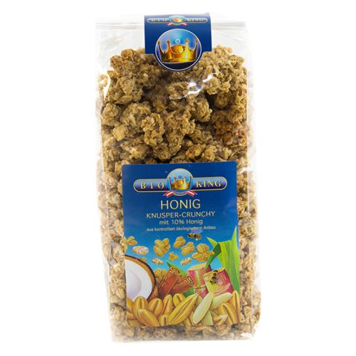 BioKing, BioKing Honig Knusper Crunchy (375g)