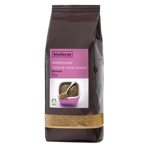 biofarm, biofarm Vollrohrzucker Jacutinga (750g)