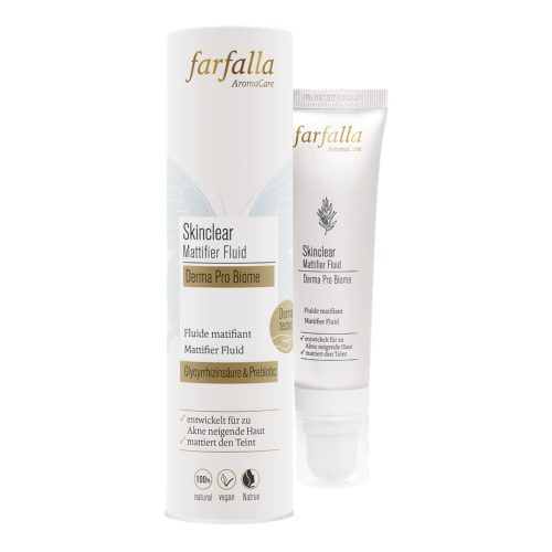 farfalla, farfalla - SkinclearMattifierFluid,DermaProBiome, 30 ml