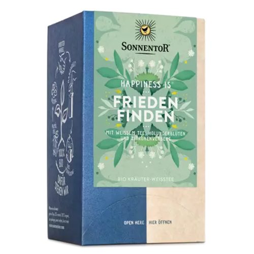 SONNENTOR, Sonnentor Happiness Is Frieden Finden Bio Kräuter Weißtee (18x1.5g)