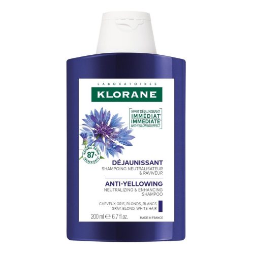 KLORANE, KLORANE - Anti-Gelbstich Shampoo, BIO-Kornblume, 200 ml