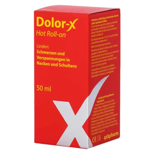 Dolor-X, Dolor-X Hot Roll-on (50ml)