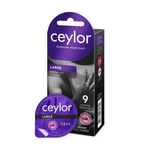 Ceylor, Ceylor Large Large Condoms, 9 Stück - Amorana