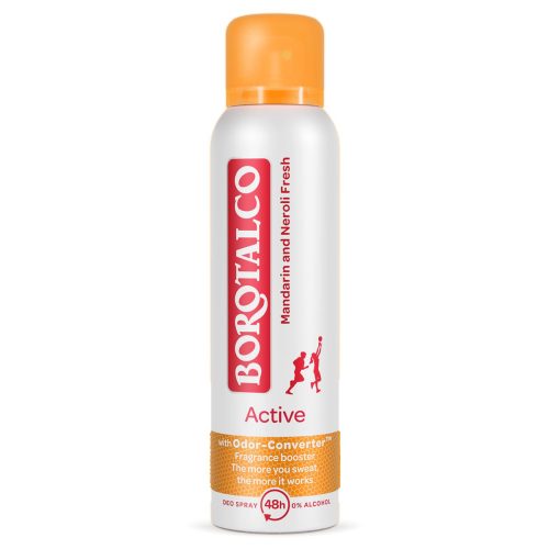 BOROTALCO, Borotalco - Deo Active Mandarine&Neroli Spray, 150  ml
