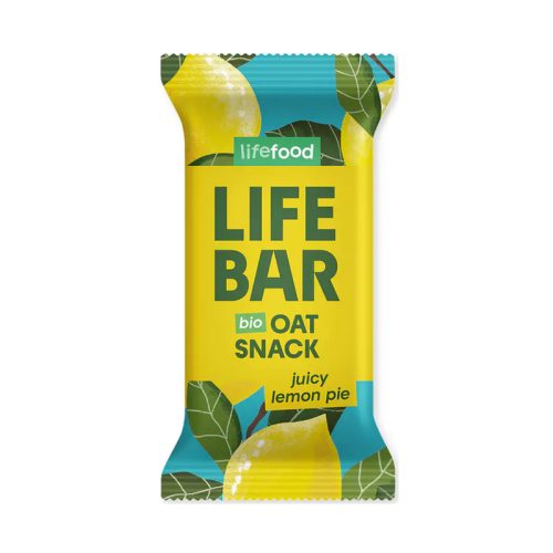 Lifefood, Lifefood Bio Lifebar Riegel Oat Snack Juicy Lemon Pie (40g)
