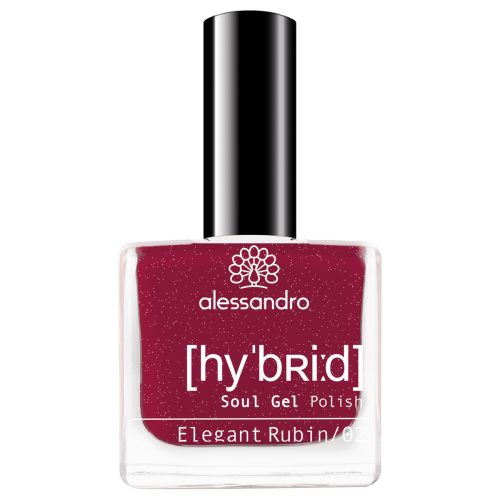 Alessandro, Alessandro Hybrid Nagellack 8 ml Elegant Rubin