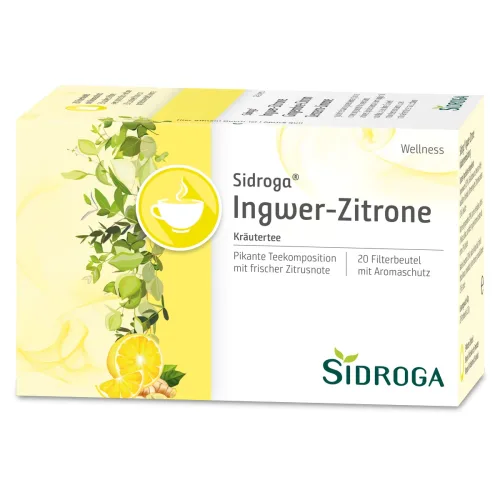 Sidroga, Sidroga Ingwer-Zitrone Tee (20 Beutel)