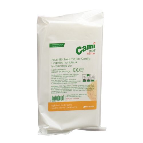 cami-moll, cami-moll intime Feuchttücher refill neue Formel (100 Stück)