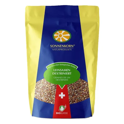 SONNENKORN, SONNENKORN Leinsamen dextriniert Bio Knospe (250g)