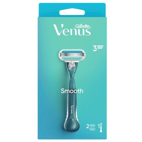 Gillette, Gillette Venus Smooth Rasierapparat, inkl. 2 Klingen (1 Stk)