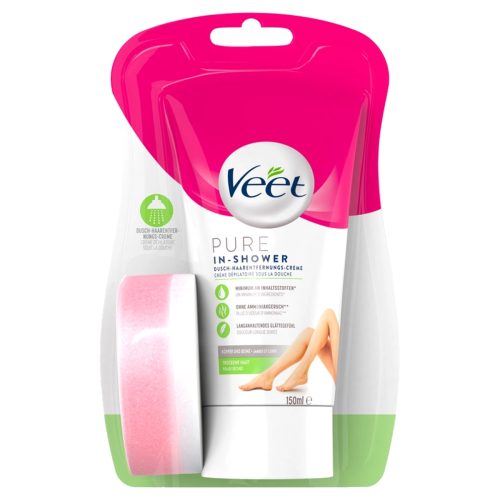 Veet, Veet Pure Dusch Haarentfernungscreme Körper & Beine