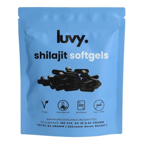 luvy, luvy. Shilajit Softgels (100 Stk)