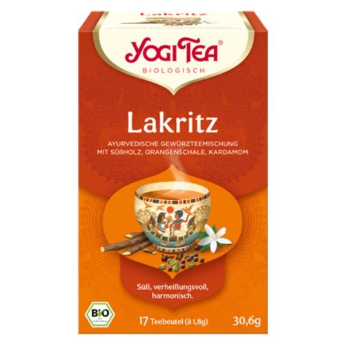YogiTea, YOGI TEA Lakritz Egyptian Spice 17 Btl 1.8 g