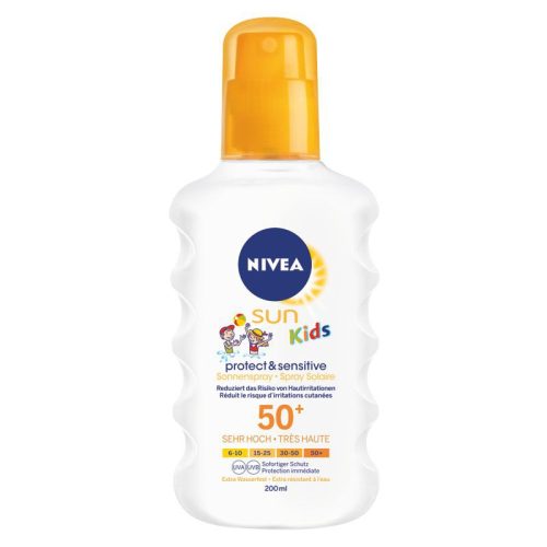 Nivea, NIVEA Sun Kids Prot&Sens Sonnenspray LSF50+ 200 ml