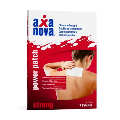 Axanova, Axanova Power Patch Wärmepflaster Rot, Herren, Größe: 0