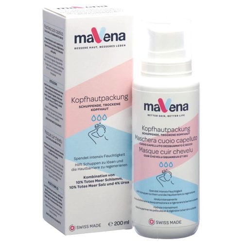 Mavena, MAVENA Kopfhautpackung Disp 200 ml