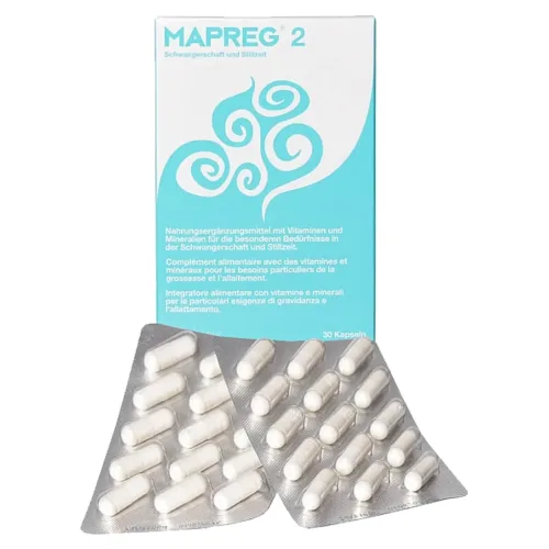 MAPREG, MAPREG 2 Schwangerschaft und Stillzeit Kapseln (30 Stk)