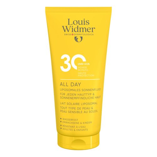 Louis Widmer, Louis Widmer All Day Sonnencreme LSF 30 unparfümiert (100ml)