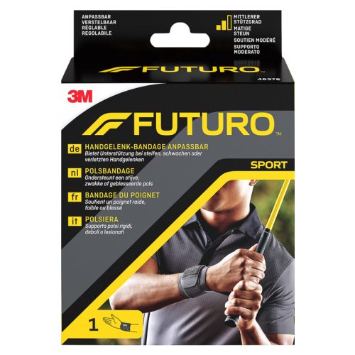 3M FUTURO, 3M FUTURO SPORT Handgelenkbandage anpassbar schwarz (1 Stk)